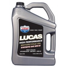 Lucas Oil SAE 20/50  Synthetic Motorcycle Oil 5Ltrs