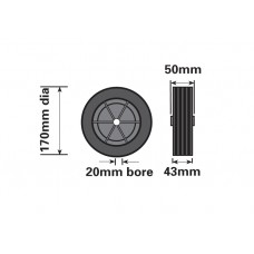 MP 226 Spare  Jockey Wheel