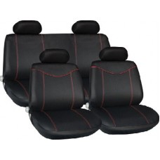 Red Racing Style Full Seat Cover Set 