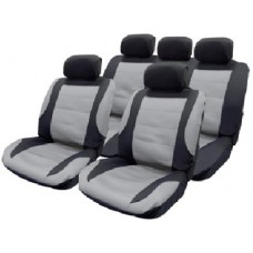 Seat covers 11pce Mesh With 5 Headrest & covers