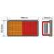 Rear Rectangular Combination Lamp